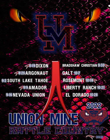Union Mine calendar