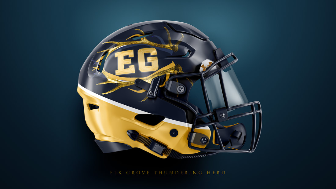 Elk Grove HS helmet