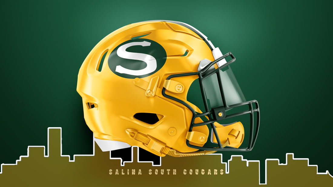 Salina South HS helmet